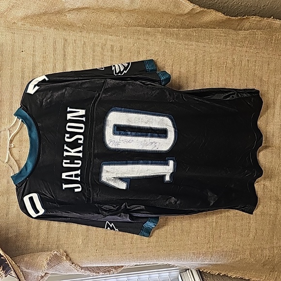 NFL Equipment On field Reebok Jersey (XL/EG/TG) Jackson (10) in good worn condit - Picture 6 of 9